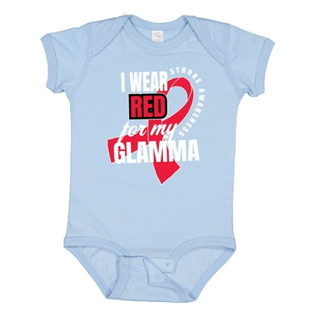 Inktastic I Wear Red for My Glamma Stroke Awareness Gift Baby Boy or Baby Girl Bodysuit
Inktastic I Wear Red for My Glamma Stroke Awareness Gift Baby Boy or Baby Girl Bodysuit