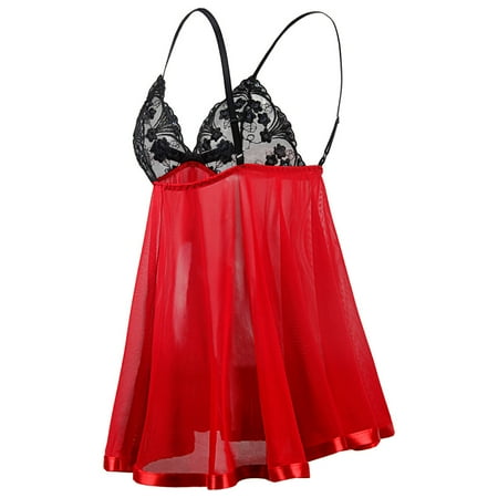 EHTMSAK Nightgown Sleepwear for Women Lace See Through Teddy Lingerie Sexy See Through Chemise Black L
EHTMSAK Nightgown Sleepwear for Women Lace See Through Teddy Lingerie Sexy See Through Chemise Black L
