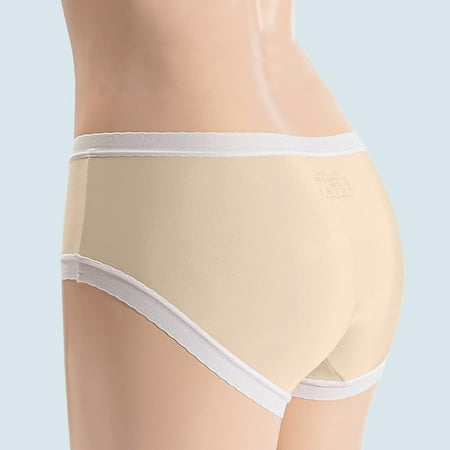 CAICJ98 Underwear Women Waist Of Pure Cotton Underwear Women Contracted Comfortable Breathable Fork Girls Briefs Beige M
CAICJ98 Underwear Women Waist Of Pure Cotton Underwear Women Contracted Comfortable Breathable Fork Girls Briefs Beige M