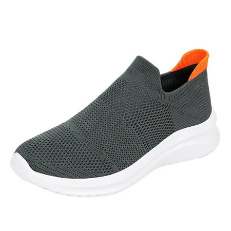 TOYFUNNY Mens Versatile Lightweight Breathable Lace-Up Mens Casual Shoes