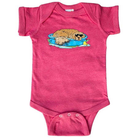 Inktastic Dog Days of Summer with Cute Retriever in Pool Gift Baby Boy or Baby Girl Bodysuit
Inktastic Dog Days of Summer with Cute Retriever in Pool Gift Baby Boy or Baby Girl Bodysuit