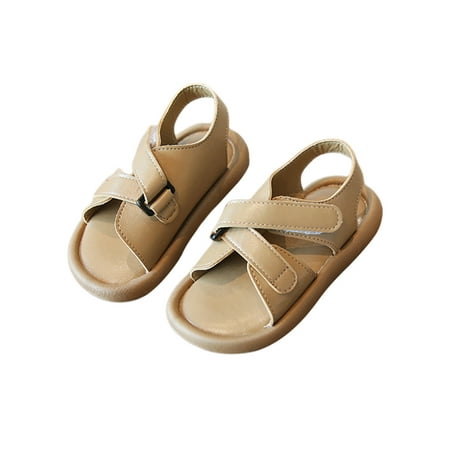 Lacyhop Girls Boys Casual Shoes Beach Sandal Summer Flat Sandals Walking Soft Sole Non-slip Ankle Strap Khaki 13C
Lacyhop Girls Boys Casual Shoes Beach Sandal Summer Flat Sandals Walking Soft Sole Non-slip Ankle Strap Khaki 13C