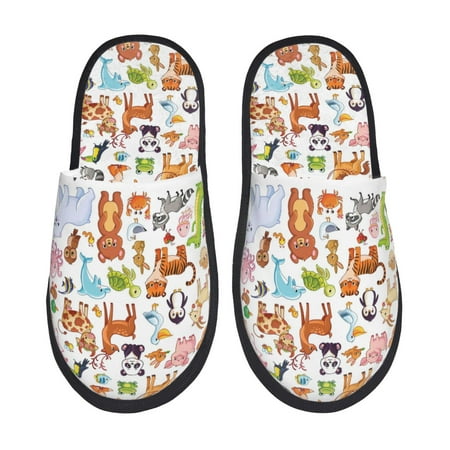 Tideii Animal Cartoon Style for Home Indoor Cotton Slippers Autumn and Winter EVA Plush Slippers Household Supplies Unisex-Medium
Tideii Animal Cartoon Style for Home Indoor Cotton Slippers Autumn and Winter EVA Plush Slippers Household Supplies Unisex-Medium