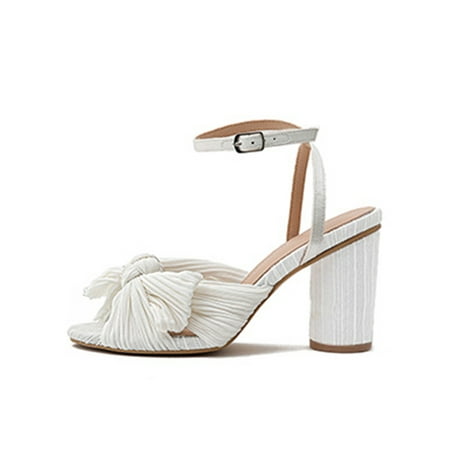 Rockomi Women Sandals Heels Chunky Heeled Sandals Bowknot Sandal Women Open Toe Fashion Dress Shoes Ankle Strap Pumps Beige 8.5
Rockomi Women Sandals Heels Chunky Heeled Sandals Bowknot Sandal Women Open Toe Fashion Dress Shoes Ankle Strap Pumps Beige 8.5