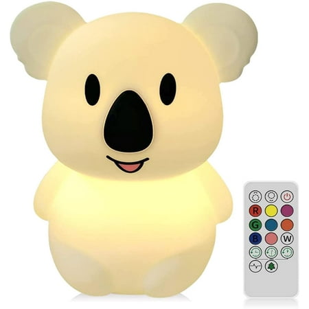 LED Children Night Light Kids Multicolor Silicone Baby Lamp 3 Different Modes and 8 Changing Colors Baby Night Light with Touch Sensor Remote Control Rechargeable
LED Children Night Light Kids Multicolor Silicone Baby Lamp 3 Different Modes and 8 Changing Colors Baby Night Light with Touch Sensor Remote Control Rechargeable
