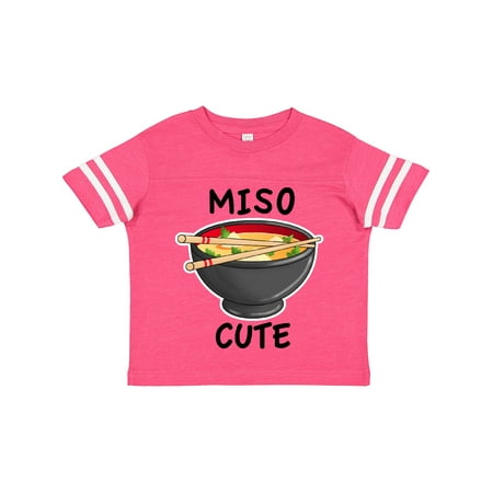Inktastic Miso Cute with Miso Soup Gift Toddler Boy or Toddler Girl T-Shirt