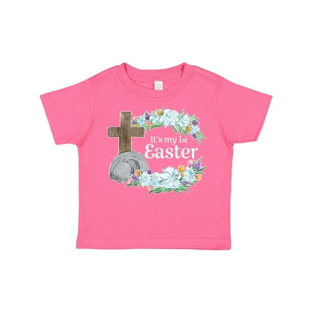 Inktastic It s My 1st Easter with Cross and Flowers Gift Toddler Boy or Toddler Girl T-Shirt
Inktastic It s My 1st Easter with Cross and Flowers Gift Toddler Boy or Toddler Girl T-Shirt