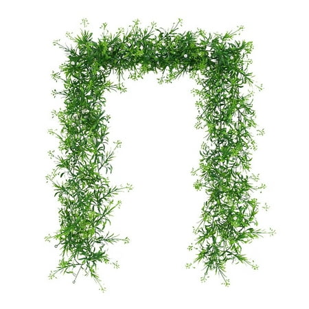 VERMON Rattan Artificial Babysbreath Rattan Hanging No Watering Non-withering DIY Realistic Photo Props Home Wedding Decor Faux Green Plant Party Supplies
VERMON Rattan Artificial Babysbreath Rattan Hanging No Watering Non-withering DIY Realistic Photo Props Home Wedding Decor Faux Green Plant Party Supplies
