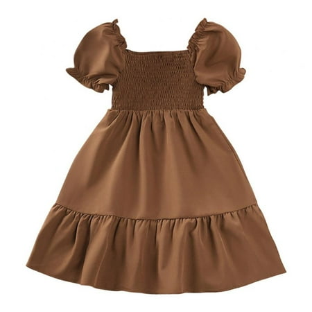 Sunwukong Girl Floral Shirred Puff Short Sleeve Ruffle Square Neck Short A Line Dress
Sunwukong Girl Floral Shirred Puff Short Sleeve Ruffle Square Neck Short A Line Dress