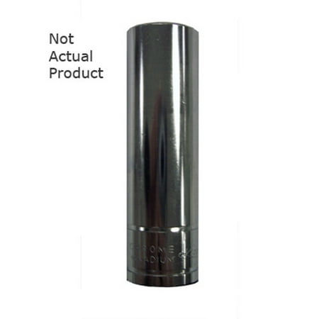2PK K Tool 27217 Chrome Socket 3/8 Drive 17mm 6 Point Deep