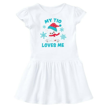 Inktastic Polar Bear My Tio Loves Me in Santa Hat with Snowflakes Gift Baby Girl Dress
Inktastic Polar Bear My Tio Loves Me in Santa Hat with Snowflakes Gift Baby Girl Dress
