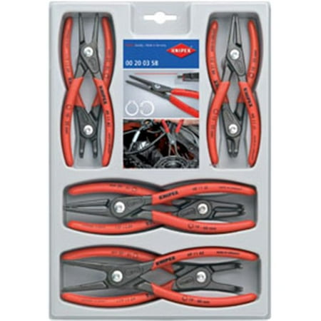 Knipex KNT-002004SB 8 Piece Snap Plier Set