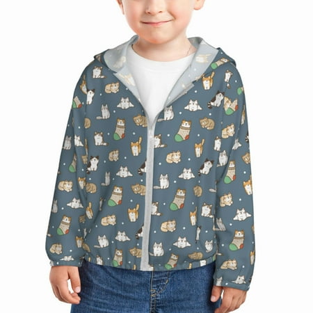 Gaeub Cute Cats And Dogs Print Athletic Sun Protection Hoodie for Kids Long Sleeve Outdoor UV Shirt Running Fishing Top for Boys Girls-4 Years
Gaeub Cute Cats And Dogs Print Athletic Sun Protection Hoodie for Kids Long Sleeve Outdoor UV Shirt Running Fishing Top for Boys Girls-4 Years