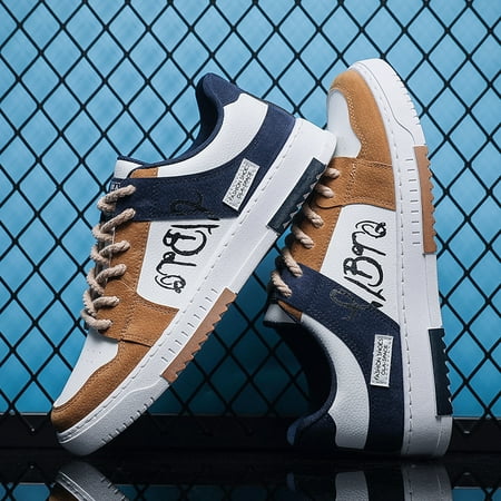 Men‘s Color Block Trendy Lace Up High Top Skate Shoes Lightweight Comfy Non-slip Sneakers Spring And Summer
Men‘s Color Block Trendy Lace Up High Top Skate Shoes Lightweight Comfy Non-slip Sneakers Spring And Summer