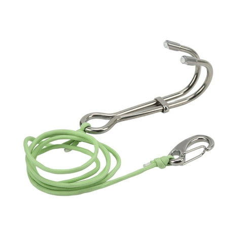 Double Dual Drift Hook Anti Wear Anti Rust Stainless Steel Diving Drift Hook Safe Heavy Duty For Cave Dive Luminous Light Green
Double Dual Drift Hook Anti Wear Anti Rust Stainless Steel Diving Drift Hook Safe Heavy Duty For Cave Dive Luminous Light Green