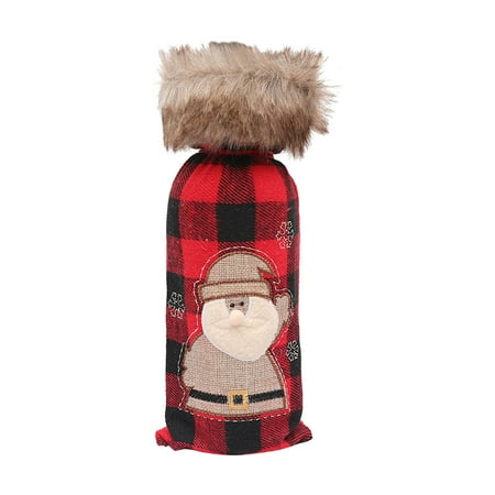 Christmas Striped Knitted Wine Bottle Set Black Plaid Red Wine Set Restaurant Hotel Decoration Wine Bottle Set
Christmas Striped Knitted Wine Bottle Set Black Plaid Red Wine Set Restaurant Hotel Decoration Wine Bottle Set