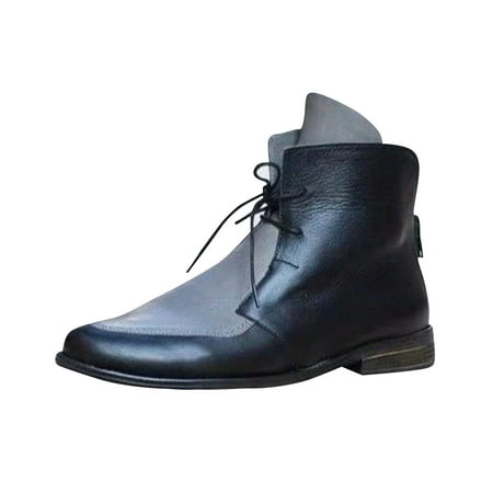 Christmas Deals!2022 Juebong Women s Winter Chunky Flat Leather Patchwork Front Iace Up Patchwork Boots
Christmas Deals!2022 Juebong Women s Winter Chunky Flat Leather Patchwork Front Iace Up Patchwork Boots