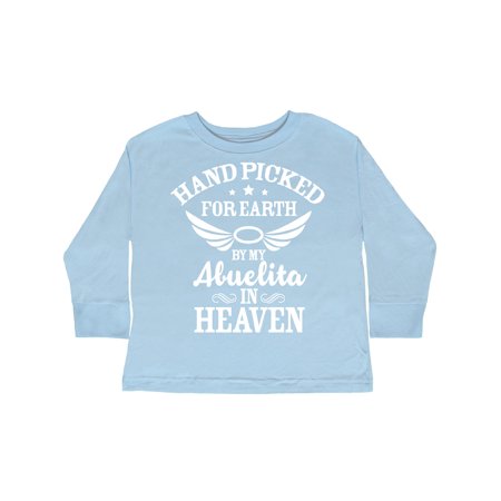 Inktastic Handpicked for Earth By My Abuelita in Heaven Gift Toddler Boy or Toddler Girl Long Sleeve T-Shirt
Inktastic Handpicked for Earth By My Abuelita in Heaven Gift Toddler Boy or Toddler Girl Long Sleeve T-Shirt