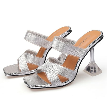 XIAQUJ Women s Fashion Banquet Open Toed Sandals with Thin Heels Sandals for Women Silver 7.5(39)
XIAQUJ Women s Fashion Banquet Open Toed Sandals with Thin Heels Sandals for Women Silver 7.5(39)