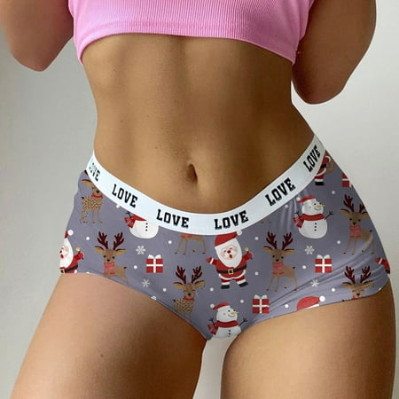 Tawop Women S Christmas Digital Printing Breathable Close Fitting Underpants Comfortable Briefs Pair Of Thieves Underwear
Tawop Women S Christmas Digital Printing Breathable Close Fitting Underpants Comfortable Briefs Pair Of Thieves Underwear