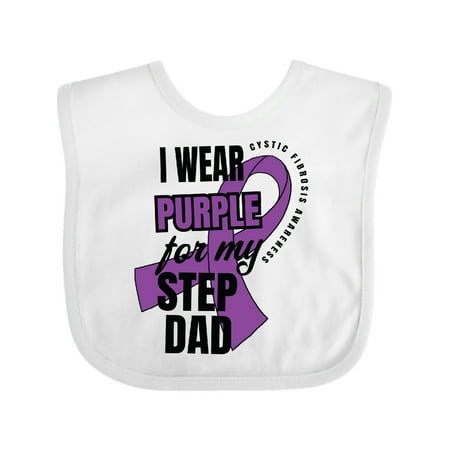 Inktastic I Wear Purple For My Step Dad Cystic Fibrosis Awareness Gift Baby Boy or Baby Girl Bib
Inktastic I Wear Purple For My Step Dad Cystic Fibrosis Awareness Gift Baby Boy or Baby Girl Bib