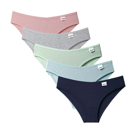 Underwear Women High Waisted 5 Pcs Panties Underwear Bikini Thongs Panties Briefs
Underwear Women High Waisted 5 Pcs Panties Underwear Bikini Thongs Panties Briefs