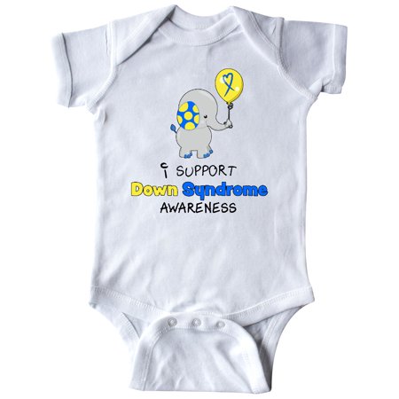 Inktastic I Support Down Syndrome Awareness Elephant with Balloon Gift Baby Boy or Baby Girl Bodysuit
Inktastic I Support Down Syndrome Awareness Elephant with Balloon Gift Baby Boy or Baby Girl Bodysuit