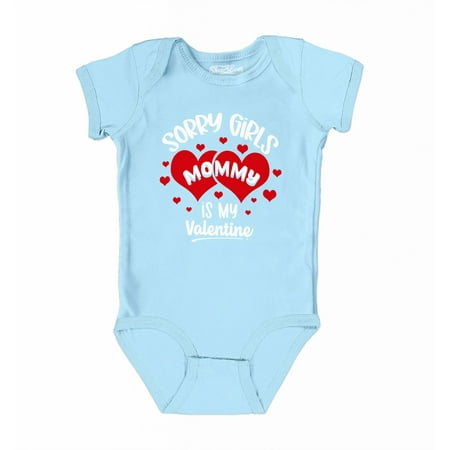 Shop4Ever Sorry Girls Mommy is My Valentine Baby s Bodysuit Infant Cotton Romper 6 Months Light Blue
Shop4Ever Sorry Girls Mommy is My Valentine Baby s Bodysuit Infant Cotton Romper 6 Months Light Blue