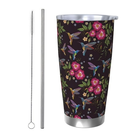 Fuzoiu Flowers And Humming Bird1 Print 20oz Tumbler Stainless Steel Vacuum Insulated Car Cup Insulated Coffee Mug Travel Mug with Lid Thermal Cup for Outdoor-Straw Two-piece Set
Fuzoiu Flowers And Humming Bird1 Print 20oz Tumbler Stainless Steel Vacuum Insulated Car Cup Insulated Coffee Mug Travel Mug with Lid Thermal Cup for Outdoor-Straw Two-piece Set