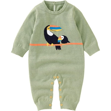 QWZNDZGR Infant Baby Girl Boy Fall Winter Knit Romper Onesie Footed Romper Ruffle Jumpsuit Waffle Cotton Button Jumpsuit
QWZNDZGR Infant Baby Girl Boy Fall Winter Knit Romper Onesie Footed Romper Ruffle Jumpsuit Waffle Cotton Button Jumpsuit