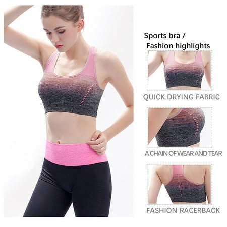 Himiway Womens Tops Female Yoga Running Bra Vest Sports Bra without Steel Ring Sports Underwear Workout Sets for Women Workout Tops for Women Pink Xl
Himiway Womens Tops Female Yoga Running Bra Vest Sports Bra without Steel Ring Sports Underwear Workout Sets for Women Workout Tops for Women Pink Xl
