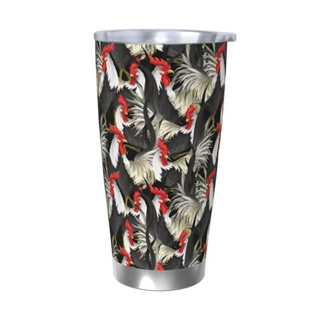 Ocsxa Roosters 2 Pattern 20oz Travel Coffee Mug with Flip Lid Stainless Steel Insulated Insulated Coffee Mug Thermal Cup with Splash Proof Sliding Lid-Without Straw
Ocsxa Roosters 2 Pattern 20oz Travel Coffee Mug with Flip Lid Stainless Steel Insulated Insulated Coffee Mug Thermal Cup with Splash Proof Sliding Lid-Without Straw
