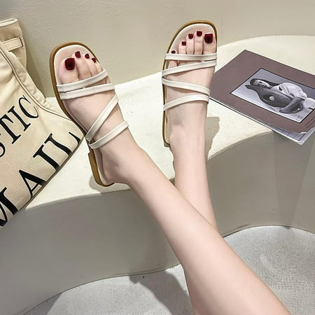 Herrnalise Casual Square Toe Thin Strap Slippers Fashion Flat Slippers Women Shoes Rollback
Herrnalise Casual Square Toe Thin Strap Slippers Fashion Flat Slippers Women Shoes Rollback