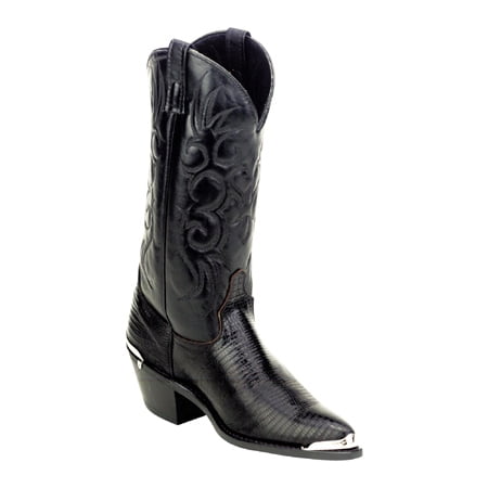 Laredo Mens Atlanta Croc Pointed Toe Dress Boots Mid Calf