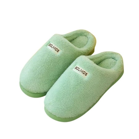 Cotton Slippers Women Made In Turkey Green 38/39