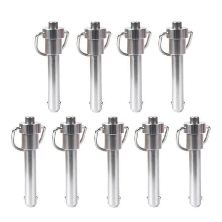 9Pc Quick Stainless Steel Release Lock 30mm
