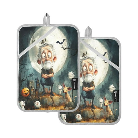Halloween Atmosphere Square Insulation Pads 2 Piece Heat Resistant 338 Degrees F Oven Mitts for Kitchen Table BBQ Microwave and Other Cooking Occasions
Halloween Atmosphere Square Insulation Pads 2 Piece Heat Resistant 338 Degrees F Oven Mitts for Kitchen Table BBQ Microwave and Other Cooking Occasions