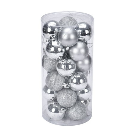 Hueook Christmas Ornaments Christmas Decorations Christmas 4 Cm 24Pc Plastic Christmas Tree Decoration Ball Sl Christmas Tablecloth Silver
Hueook Christmas Ornaments Christmas Decorations Christmas 4 Cm 24Pc Plastic Christmas Tree Decoration Ball Sl Christmas Tablecloth Silver
