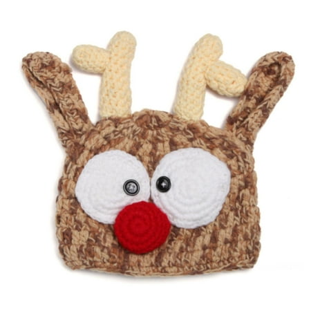 bangyoudaoo Christmas Hand Knitted Hats Baby Fawn Woolen Hats Elk Baby Hats Antler Hats Cute Baby Hats L(3-8 years old)
bangyoudaoo Christmas Hand Knitted Hats Baby Fawn Woolen Hats Elk Baby Hats Antler Hats Cute Baby Hats L(3-8 years old)