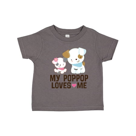 Inktastic My Pop Pop Loves Me Granddaughter Puppy Gift Toddler Toddler Girl T-Shirt
Inktastic My Pop Pop Loves Me Granddaughter Puppy Gift Toddler Toddler Girl T-Shirt