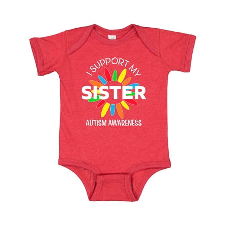 Inktastic I Support My Sister Autism Awareness Gift Baby Boy or Baby Girl Bodysuit
Inktastic I Support My Sister Autism Awareness Gift Baby Boy or Baby Girl Bodysuit