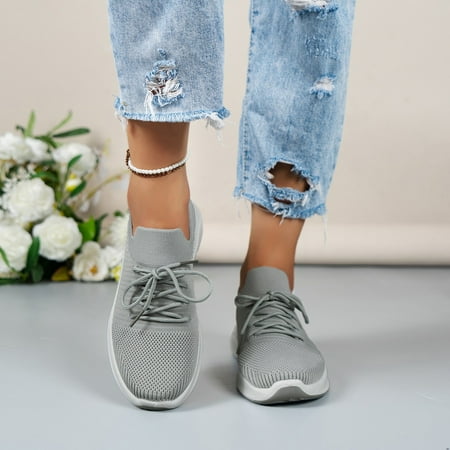 PEASKJP Women s Shoes Slip-on Comfort Shoes Comfort Walking Shoes Athletic Trail Sneaker Grey 7.5
PEASKJP Women s Shoes Slip-on Comfort Shoes Comfort Walking Shoes Athletic Trail Sneaker Grey 7.5