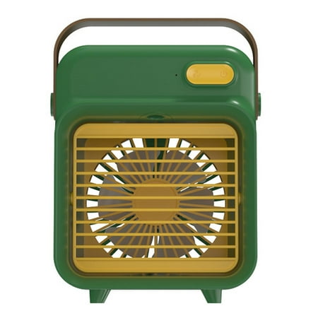 Mini Air Conditioner Humidifier Charging Low Refrigeration Air Cooler Fan for Summer Bedroom Nightstand Travel Hotel Green
Mini Air Conditioner Humidifier Charging Low Refrigeration Air Cooler Fan for Summer Bedroom Nightstand Travel Hotel Green