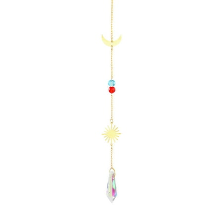 VAKIND Hanging Bead Moon Sun Light Catcher Crystal Outdoor Wall Wind Chime (69)
VAKIND Hanging Bead Moon Sun Light Catcher Crystal Outdoor Wall Wind Chime (69)