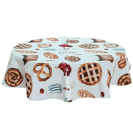 Umbrella Hole Tablecloth for Outdoor Spillproof Waterproof Round Umbrella Tablecloth with Zipper 60 Inch Table Cover
Umbrella Hole Tablecloth for Outdoor Spillproof Waterproof Round Umbrella Tablecloth with Zipper 60 Inch Table Cover