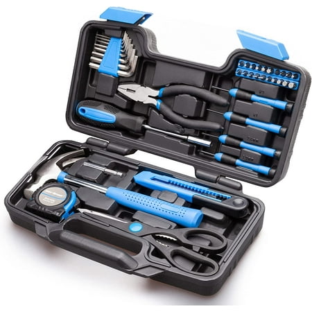 Cartman 39Piece Tool Set General Household Kit with Plastic Toolbox Storage Case Cutting Plier Red
Cartman 39Piece Tool Set General Household Kit with Plastic Toolbox Storage Case Cutting Plier Red