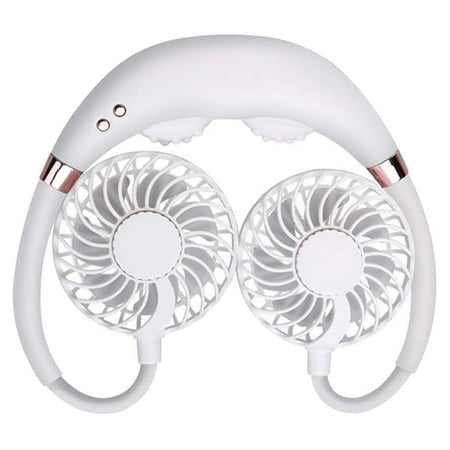 Portable Personal Neck Hanging Fan Ultra-Quiet Mini USB Charging Massage Colorful Light Outdoor
Portable Personal Neck Hanging Fan Ultra-Quiet Mini USB Charging Massage Colorful Light Outdoor