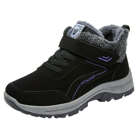 Winter New Women Casual Boots Fashion Winter Women Snow Boots Flat Non Slip Round Toe Solid Color Waterproof Hook Loop Plush Warm And Comfortable
Winter New Women Casual Boots Fashion Winter Women Snow Boots Flat Non Slip Round Toe Solid Color Waterproof Hook Loop Plush Warm And Comfortable