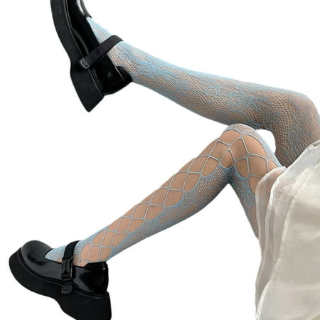Sorrowso Women Gothic Fishnet Lace Pantyhose Rose Leaves Patterned Side for Cross Hole Ti
Sorrowso Women Gothic Fishnet Lace Pantyhose Rose Leaves Patterned Side for Cross Hole Ti