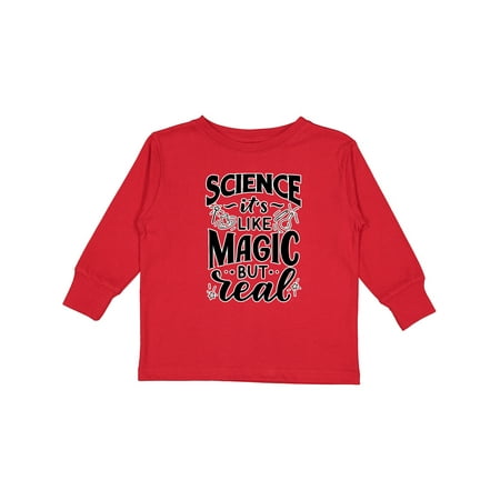 Inktastic Science Magic Gift Toddler Boy or Toddler Girl Long Sleeve T-Shirt